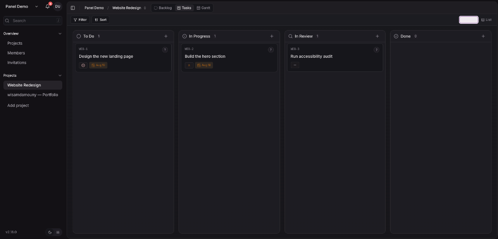 ikando.tech dashboard preview